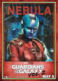 Marvel's Guardians of the Galaxy Vol. 2 Character Movie Poster Set - Nebula
