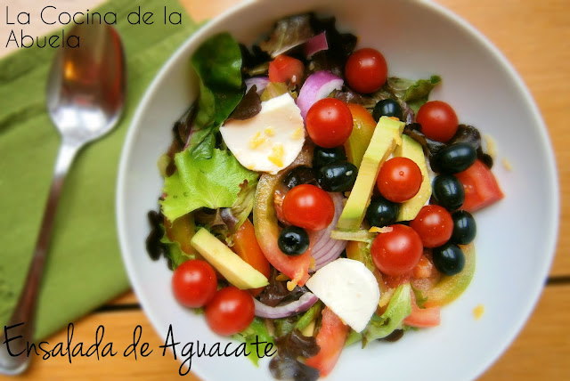 Ensalada de Aguacate