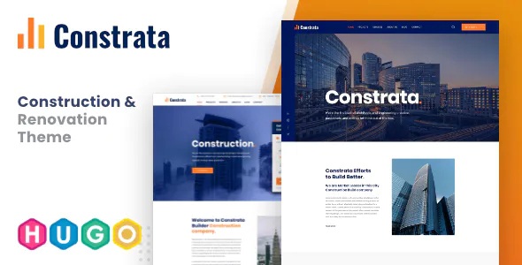 Best Construction and Renovation Hugo Template