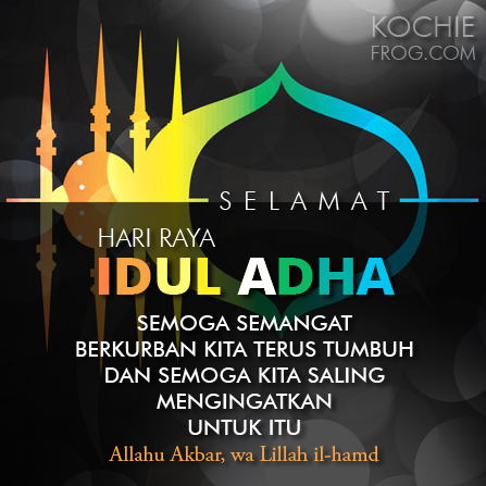 #50 Kata2 Ucapan Selamat Hari Raya Idul Adha 2017 - DP BBM 