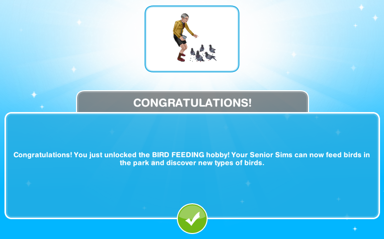 Congratulations! You just unlocked your very own UNCAGED BIRD! NICE 