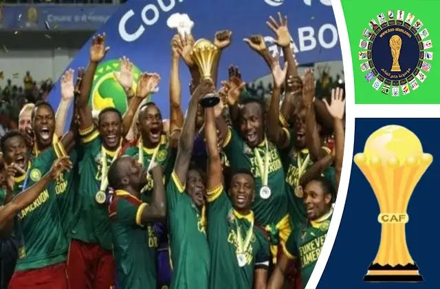 منتخب الكاميرون الحائز على لقب امم افريقيا 2017