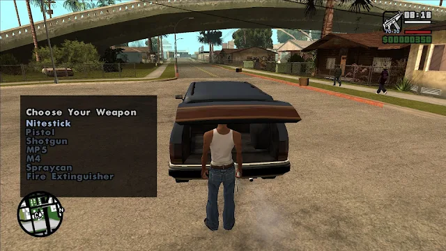 Guns In The Trunk GTA San Andreas For Pc