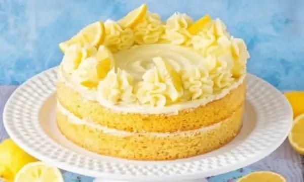 Lemon cake without eggs