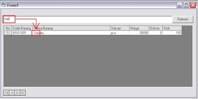 Membuat Aplikasi Pencarian Multiple Key Dengan MSFlexgrid Di Visual Basic 6.0