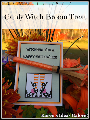 Candy Witch Broom Treat