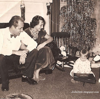 Christmas 1952, Fred and Mary E. Davis Slade and Wendy