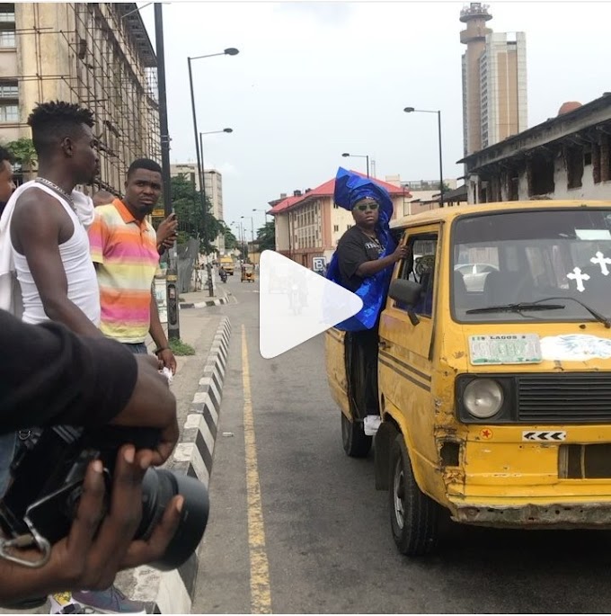 Sugar Mummy Of Lagos Tenientertainer Spotted Serving As A Bus Conductor in Lagos