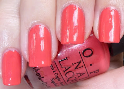 I Eat Mainely Lobster, OPI, Touring America collection - swatch