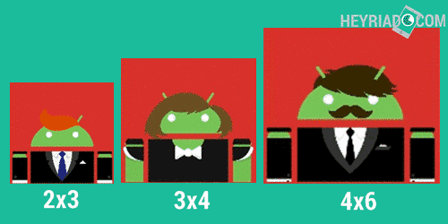 Cara Membuat Foto Ukuran 2x3, 3x4, 4x6 Di Android 