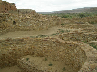 Kivas at Chaco Canyon, Photo by Kaliani Devinne, Copyright 2013