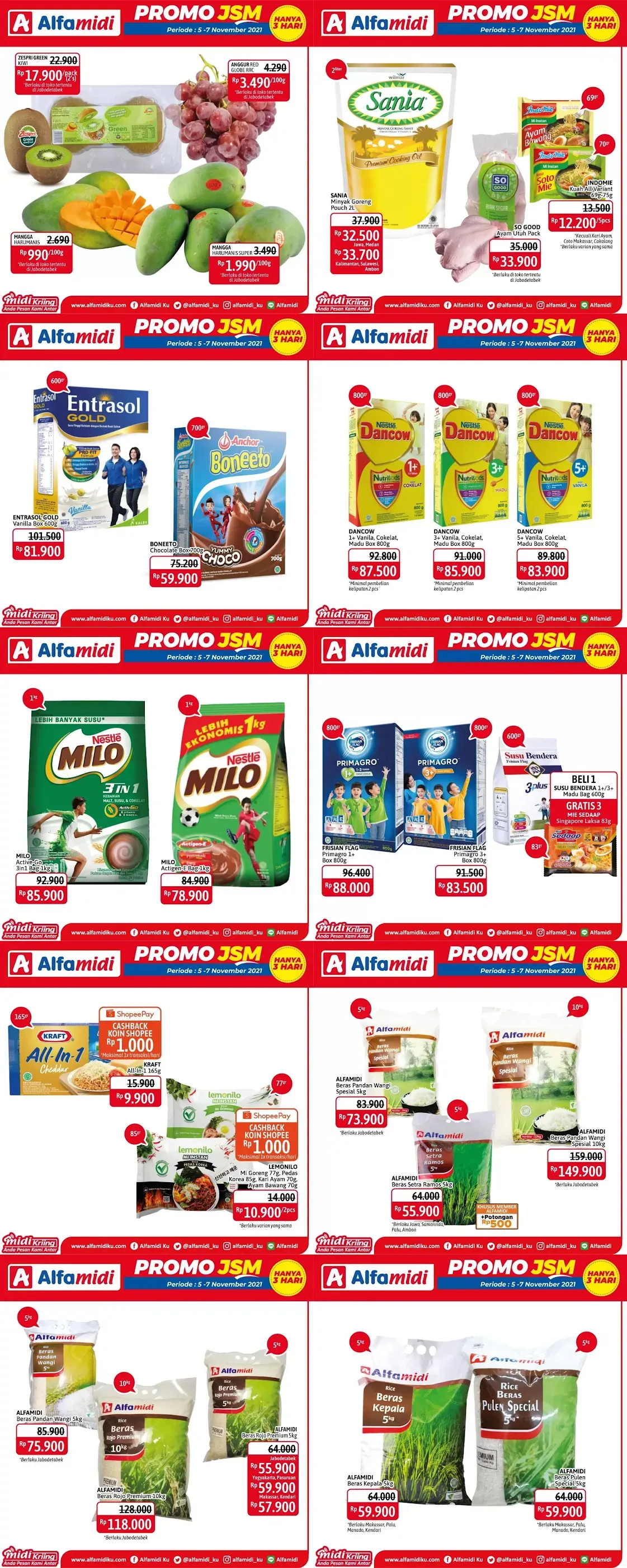 Katalog Weekend Minggu Ini Promo JSM Alfamidi Terbaru 5 6 7 November 2021 Hari Ini