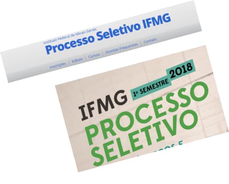  Processo Seletivo IFMG