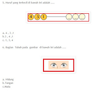 Soal UTS Tematik Kelas 1 Tema 1,2,3,4 Semester 1 (Ganjil)