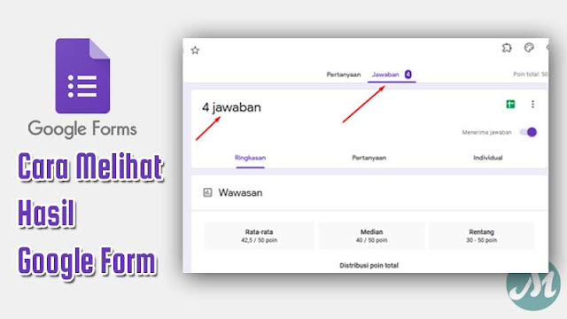 cara melihat hasil google form