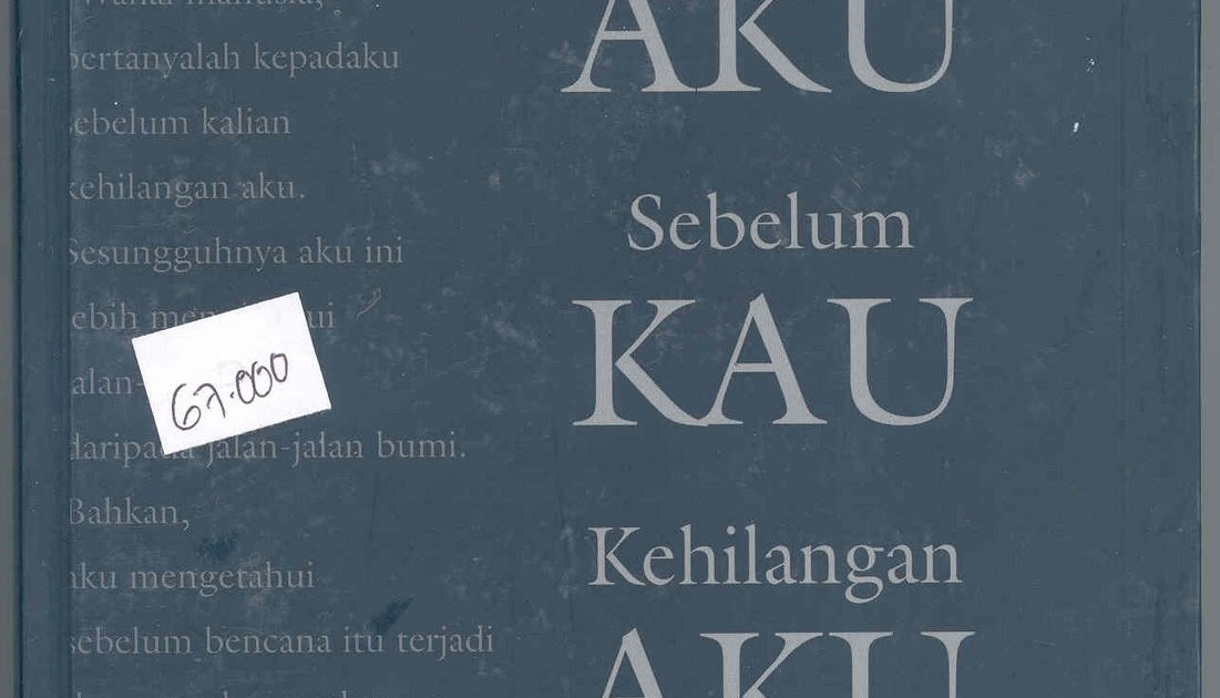 buku tanyalah aku sebelum kau kehilangan aku