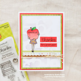 Classy Teachers Cards by September Guest Designer Sindhu Prajay | Classy Teachers Stamp Set by Newton's Nook Designs #newtonsnook #handmade