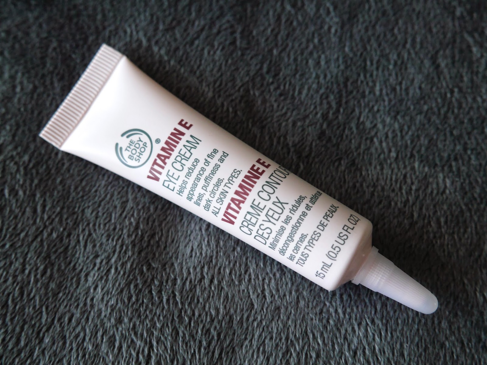 Review The Body Shop Vitamin E Eye Cream Reflection Of Sanity