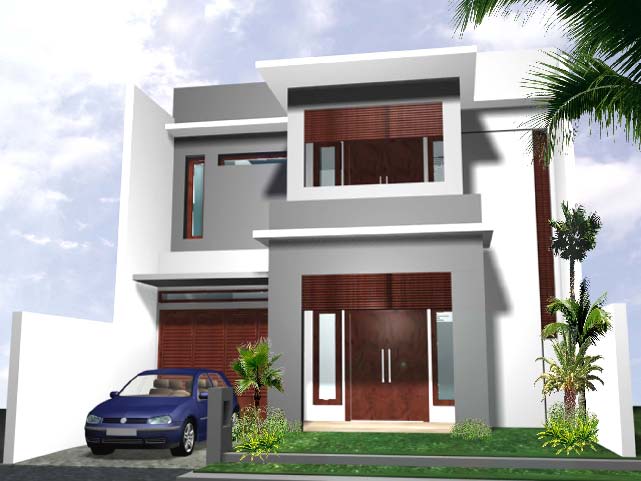 Desain Rumah Tingkat 2 Minimalis