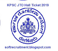 KPSC JTO Hall Ticket