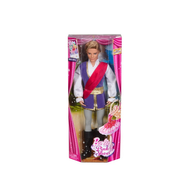 Poupée Barbie rêve de danseuse étoile : Krystin ballerine : Prince Siegfried.