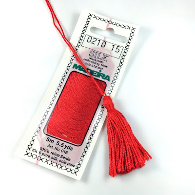 Tassel made with Madeira Silk