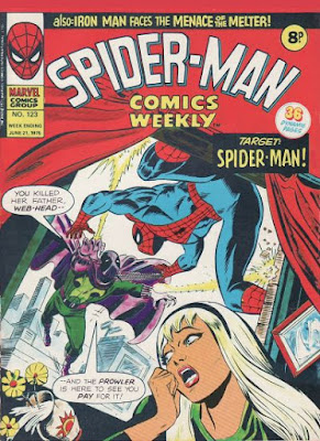 Spider-Man Comics Weekly #123, the Prowler is back