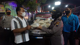 Polres Purbalingga Salurkan Bantuan Polri untuk PKL Kya Kya Mayong
