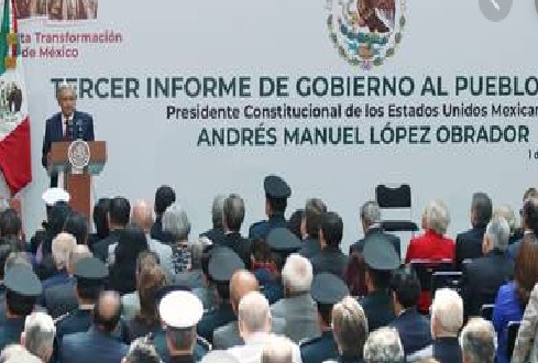 1er informe de gobierno al pueblo de México  FELIZ,FELIZ, FELIZ