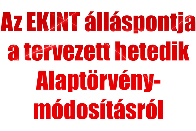 Az október 2-i kvótanépszavazás érvénytelensége ellenére a kormány a nem szavazatok arányára hivatkozva benyújtotta az Alaptörvény hetedik módosítását, amelynek holnap tartják a zárószavazását. A módosításról a kormánynak politikai alkuk helyett demokratikus vitát kellett volna kezdeményeznie, ez azonban teljesen elmaradt. Holott az október 2-ai népszavazás nem igazolja az Alaptörvény módosítását; sőt a legitimáció hiányát bizonyítja.