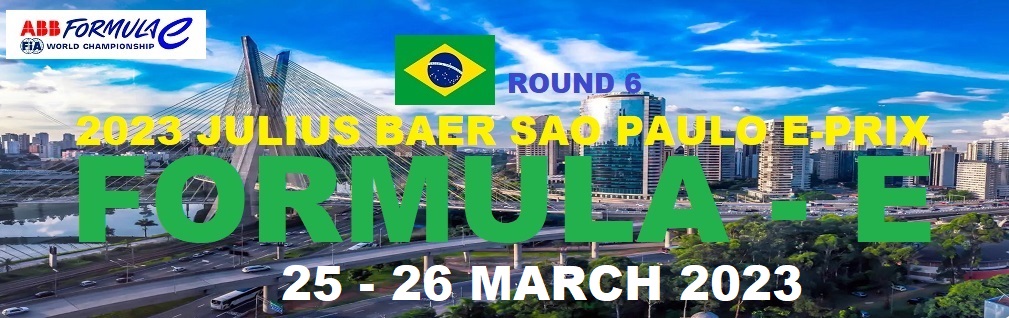 #Round 6 2023 Julius Baer São Paulo E-Prix Sao Paulo 25 MARCH 