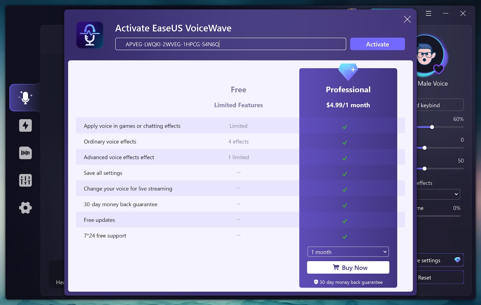 Easeus voice wave. EASEUS Voice Wave ключ активации. EASEUS активация. EASEUS Voicewave как активировать. EASEUS os2 go ключ.