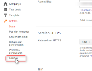 Cara Menghapus Blog di Blogger.Com