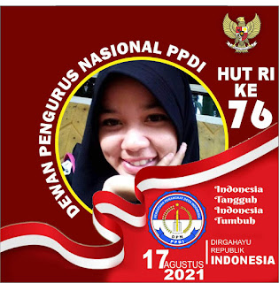 10 TWIBBON atau Bingkai Foto HUT RI ke-76 Bagi Perangkat Desa Indonesia (PPDI) 2021