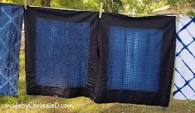 Shibori Indigo Dyeing At Morikami by www.madebyChrissieD.com