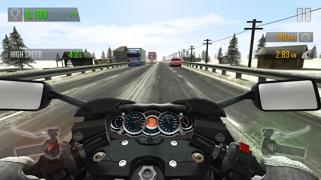 Traffic Rider Mega MOD Screenshot 1
