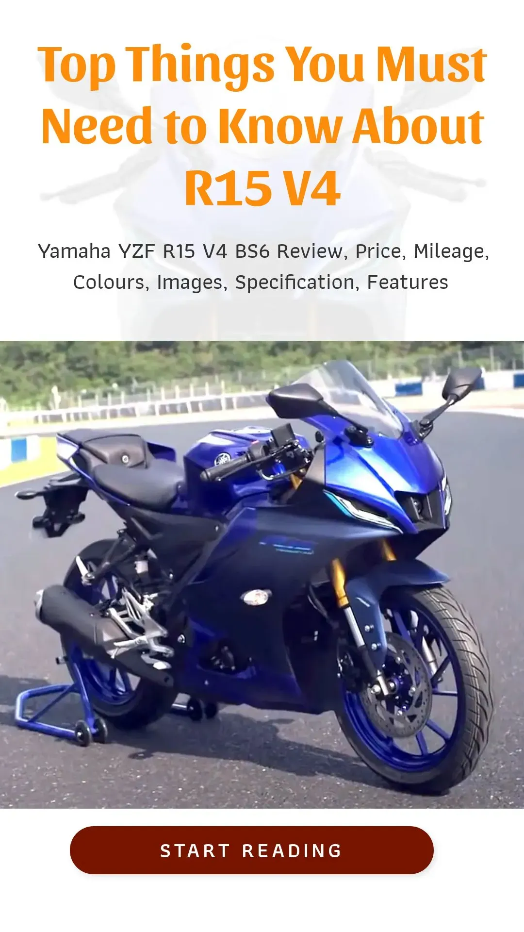 Yamaha R15 V4