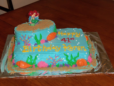  Mermaid Birthday Cake on My Charming Cakes  Little Mermaid Birthday Cake