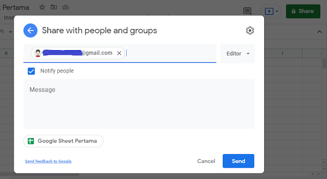 cara buat google sheet