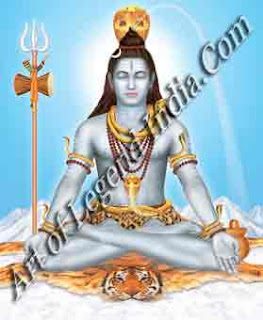 Shiva as Yogi 