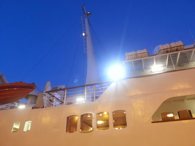 Hurtigruten MS Lofoten in Bergen, Norway