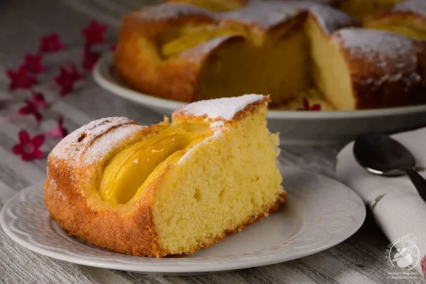 Apfelkuchen, bizcocho alemán con manzana