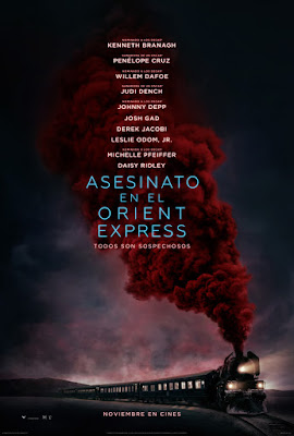 ASESINATO EN EL ORIENT EXPRESS - 2017 - cartel español