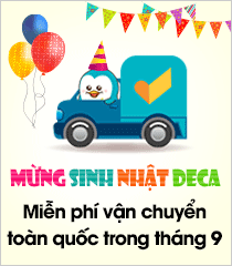 khuyến mãi miễn phí vận chuyển tại deca.vn