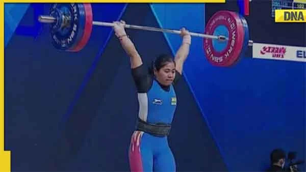 News,World,international,Commonwealth-Games,Sports,Top-Headlines, Trending, CWG 2022: After Mirabai Chanu's gold, Bindyarani Devi wins silver medal in women's 55kg weightlifting