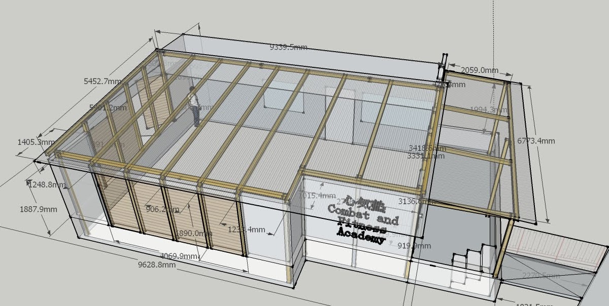 modified better barns 12x16 plan - fine homebuilding