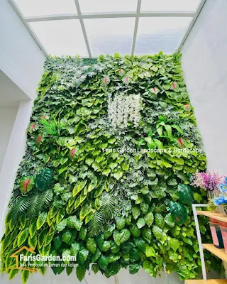 Jasa Vertical Garden Demak - Tukang Taman Vertical Sintetis dan Vertical Asli di Demak