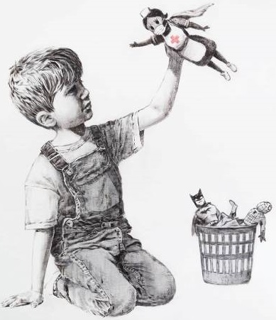 Obra de Banksy