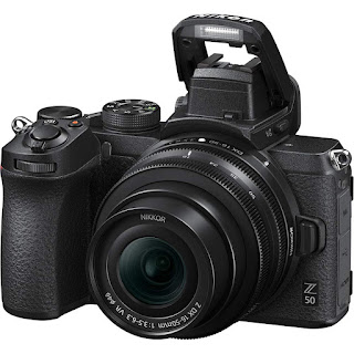 Nikon Z50 Mirrorless Camera Body with Z DX 16-50mm f/3.5-6.3 VR Lens nikon Z50 Price in India