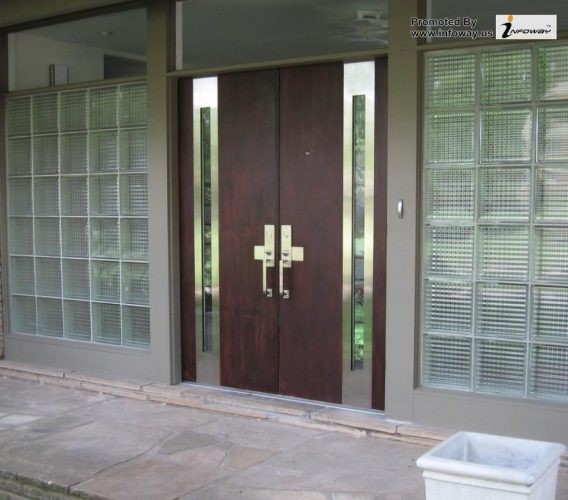 10 Pintu Rumah Minimalis 2 Pintu Besar Kecil TERBARU 2019 